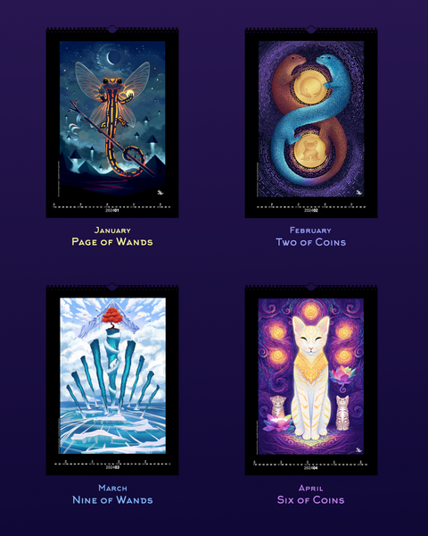 2024 Tarot Cards Calendar - Limited Edition