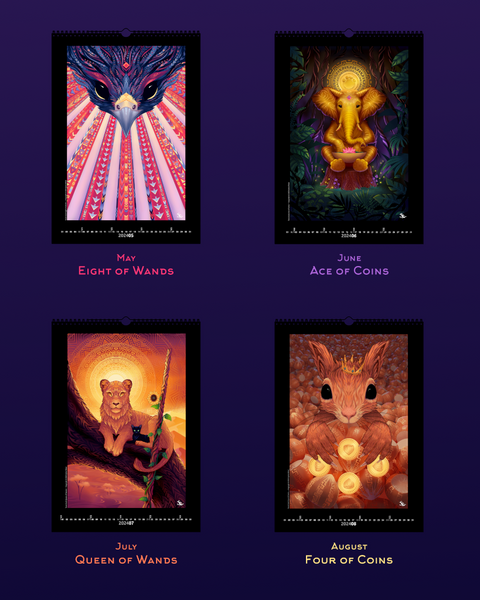 2024 Tarot Cards Calendar - Limited Edition