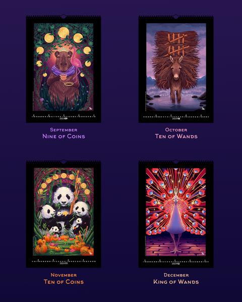 2024 Tarot Cards Calendar - Limited Edition