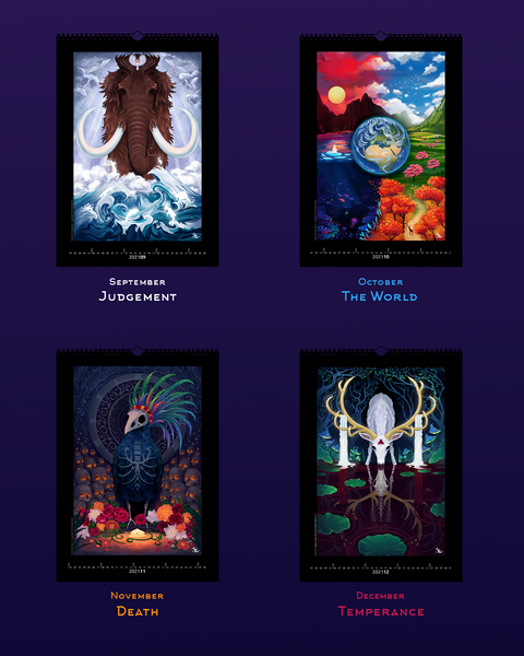 PREORDER 2021 Tarot Cards Calendar - Limited Edition
