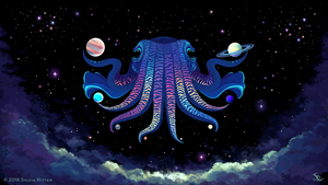 Cosmic Cuttlefish - Signed Giclée Print