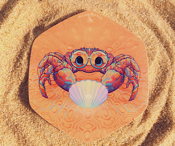 Cute Computing Crustacean - Sticker