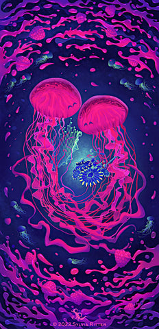 Jammy Jellyfish - Signed Giclée Print