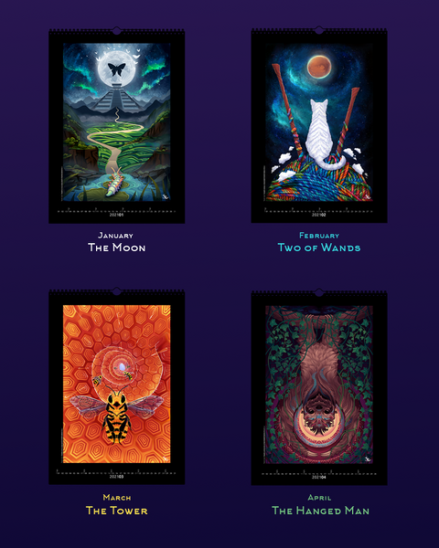 PREORDER 2021 Tarot Cards Calendar - Limited Edition