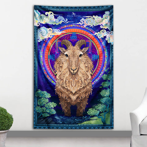 Trusty Tahr Tapestry