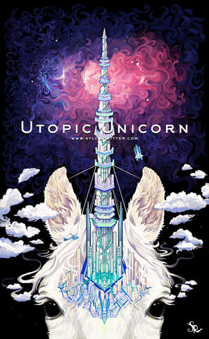 Utopic Unicorn - Signed Giclée Print