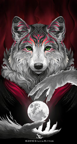 Wily Werewolf - Signed Giclée Print